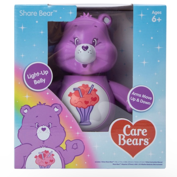Care Bears Other - Care Bears™ Share Bear Light-Up Waving Figure